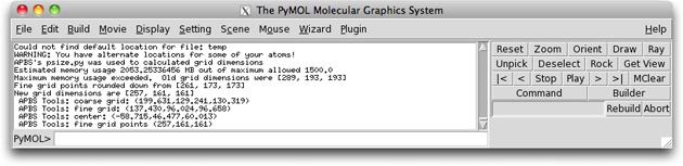 PyMOL log